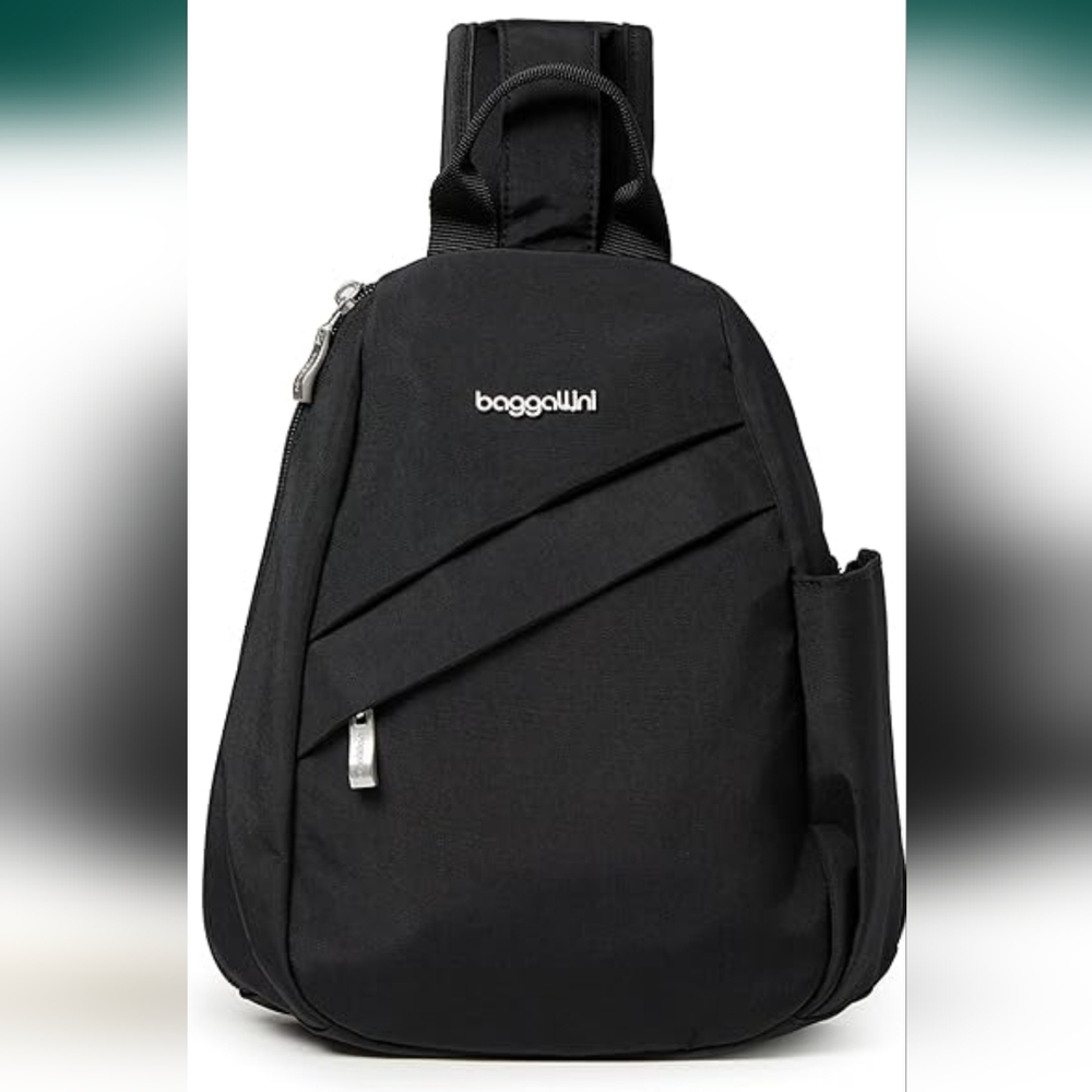 Baggallini Crossbody Black Backpack